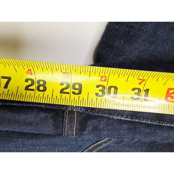 Tommy Hilfiger Size 6S Womens 29 Inch Inseam Bootcut Blue Denim 5 Pocket Jeans - Picture 9 of 12